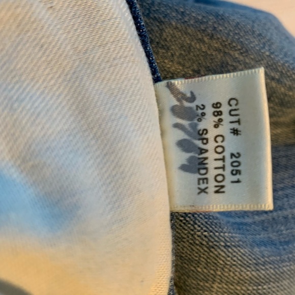 J Brand Blue Cigarette Leg Denim Jeans. Classic Light Wash.Size 26. - Picture 9 of 12